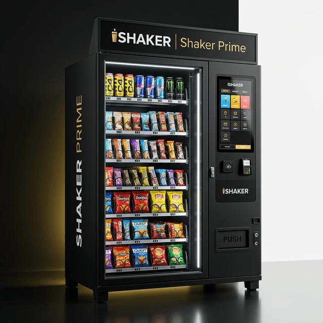 Shaker Prime interior and display